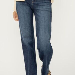 Silver Brand Avery Trouser jeans, medium/dark wash, size 29